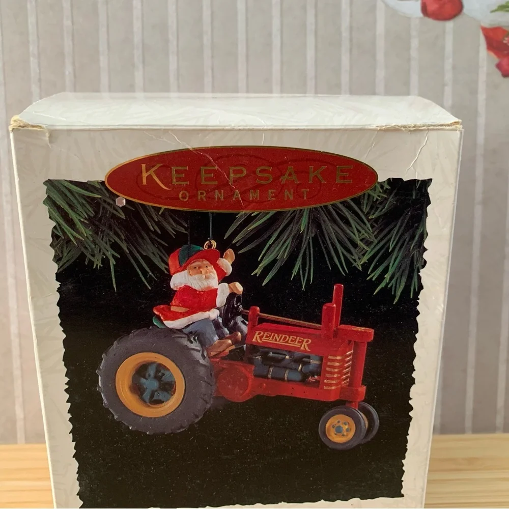 Hallmark Keepsake Ornament | Making Tractor Tracks